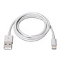 Aisens Cable Lightning a USB 2.0 Blanco 2m
